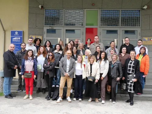 Youth Center “Ivan Pavao II” and TCP Social Innovation Lab Participants Visit IUS