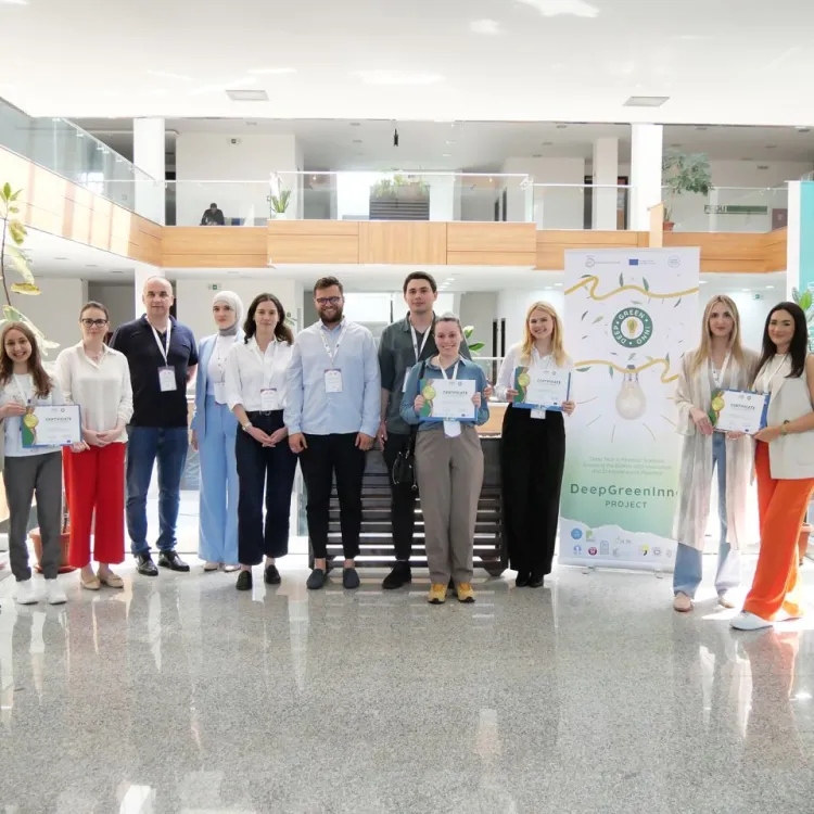 Going Green by Connecting Science, Business, and Art: DGI Green Business Plan Competition Held at IUS